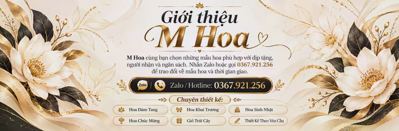 Ảnh bìa Shop hoa tươi Phường Trảng Dài Đồng Nai - Cùng bạn gửi lời cảm ơn